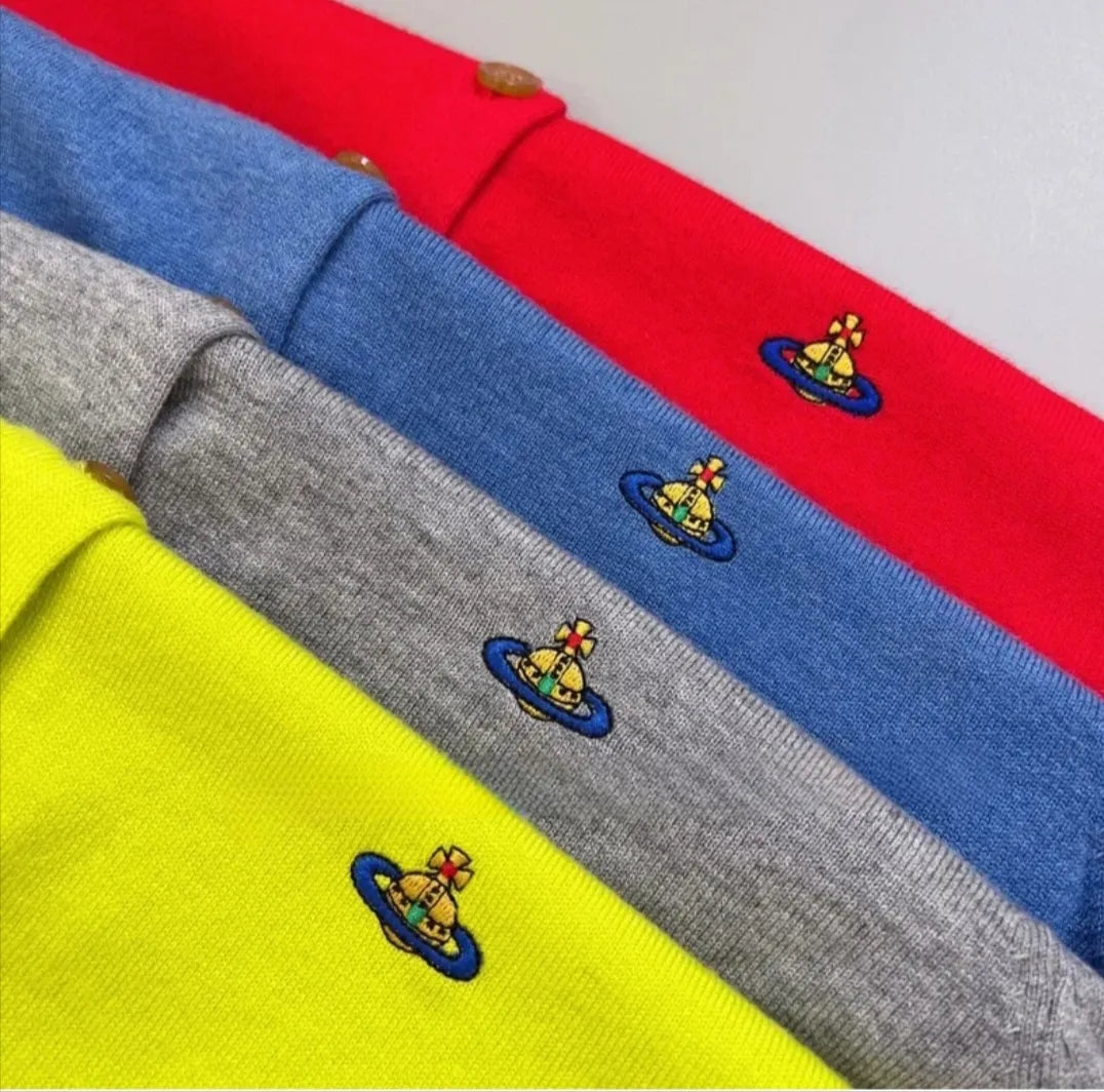 Classic Knit Button-Up Cardigan