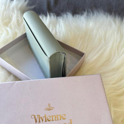 Turquoise Leather Wallet (with box)