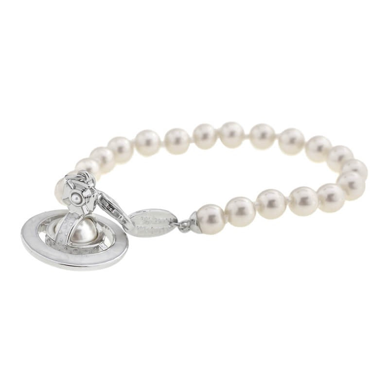 SIMONETTA Lacquered Saturn Pearl Bracelet (with box)