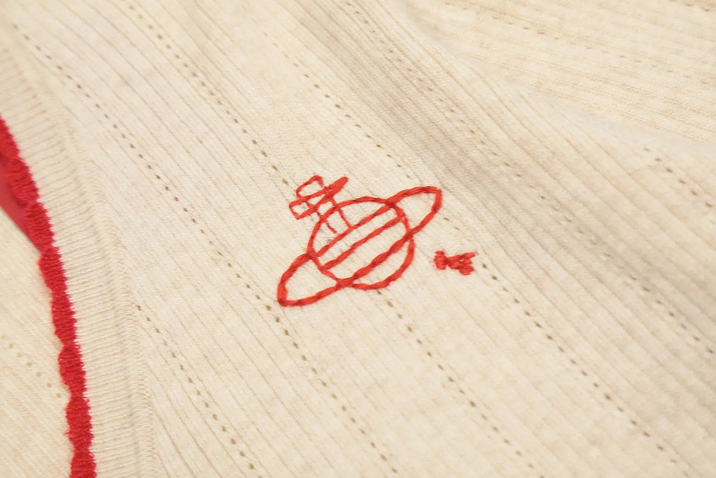 Orb Embroidery Knit Cardigan