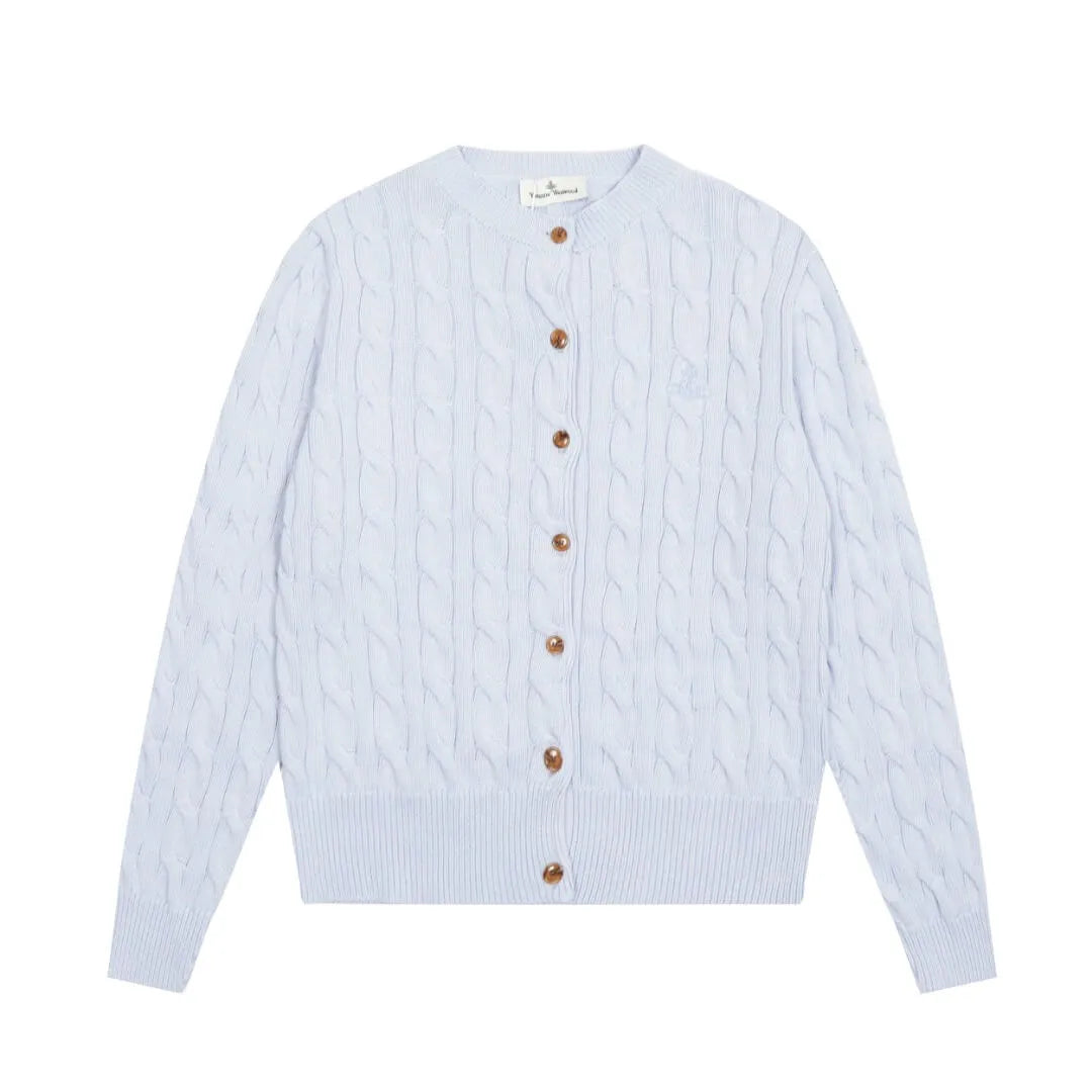 Classic Cable Knit Cardigan