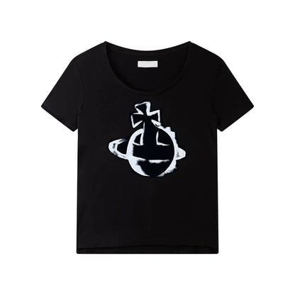 Orb Print Slim T-Shirt