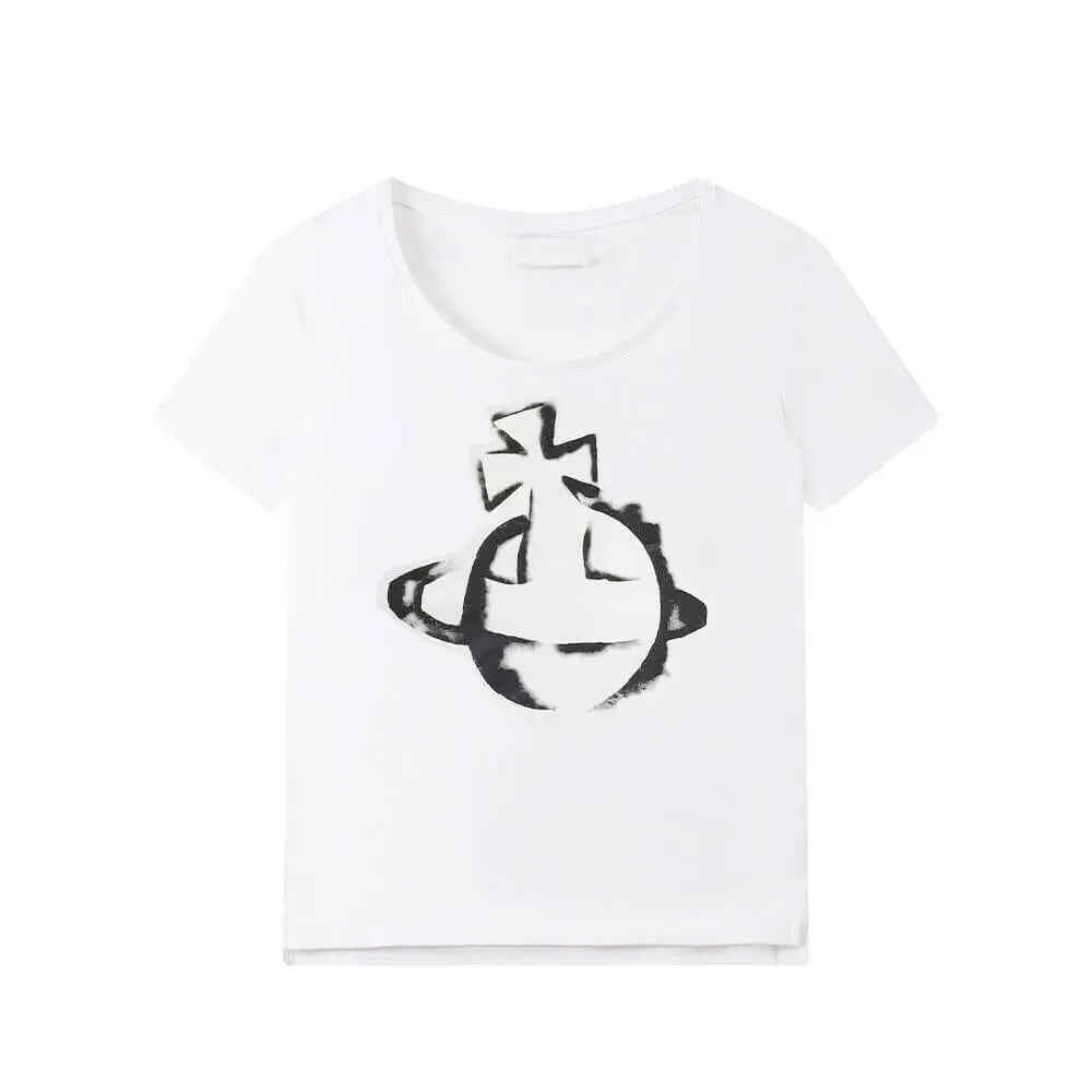 Orb Print Slim T-Shirt