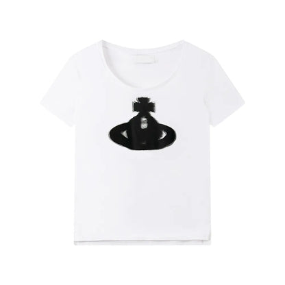 Orb Emblem Fitted T-Shirt