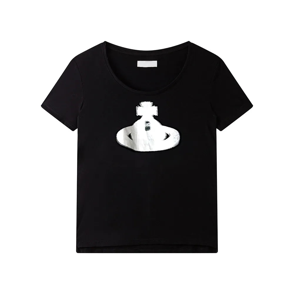 Orb Emblem Fitted T-Shirt