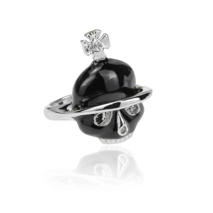 Galactic Skull Orb Ring