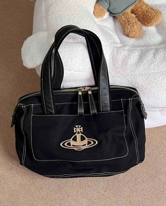 Vintage Canvas Large Tote Bag