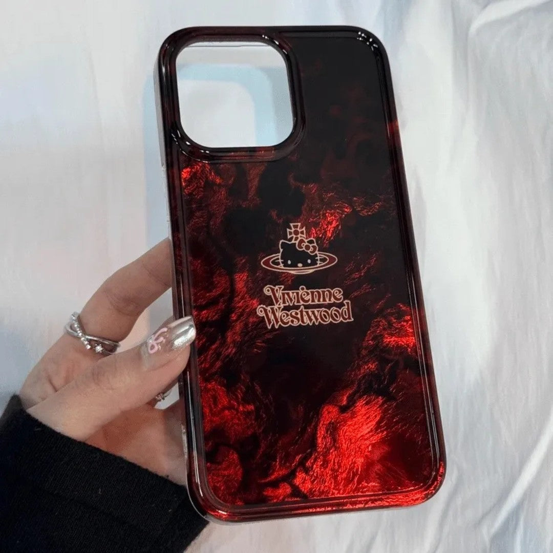 3D HelloKitty Saturn Phone Case