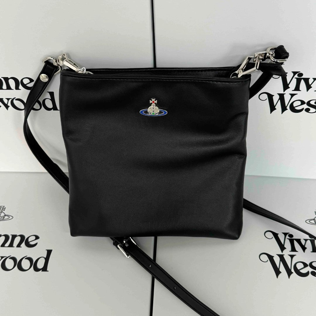 Leather Saturn Satchel