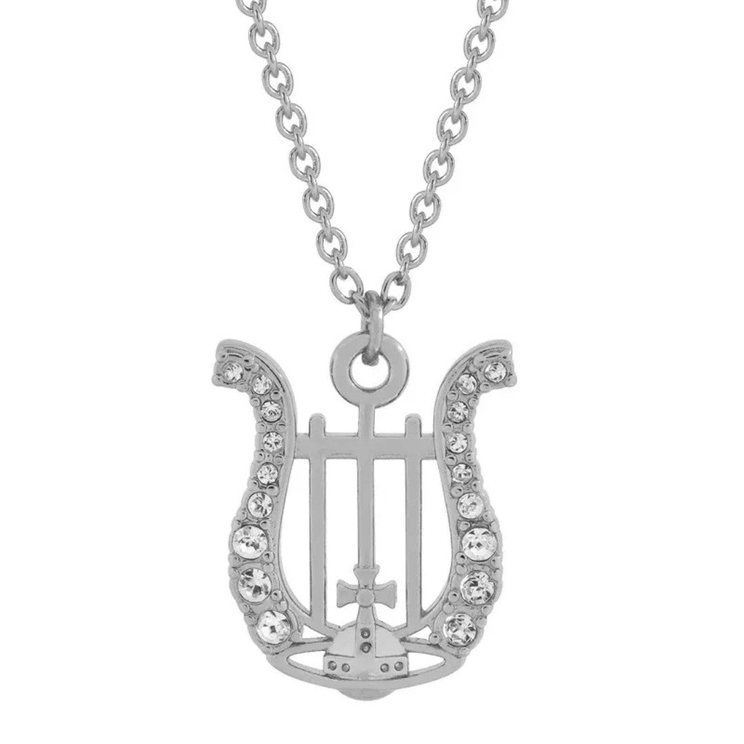Harp Saturn Necklace