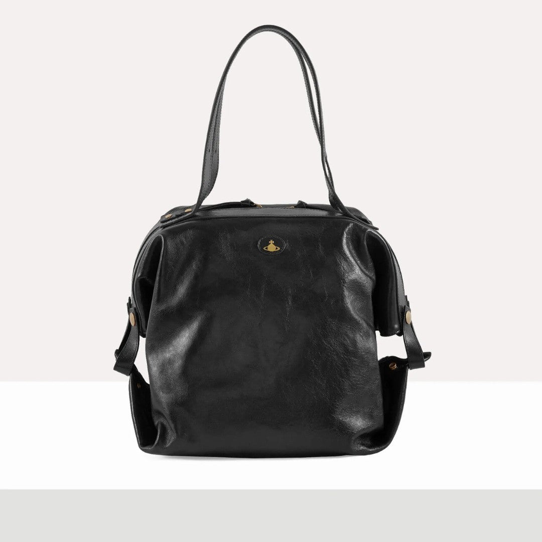Mara Structured Leather Holdall Bag