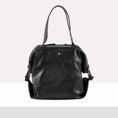 Mara Structured Leather Holdall Bag