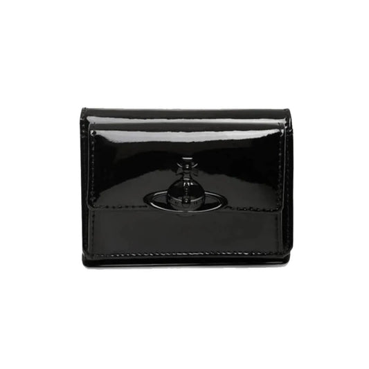 Gloss Finish Tri-fold Wallet