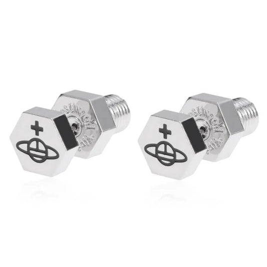 Screw Saturn Earrings