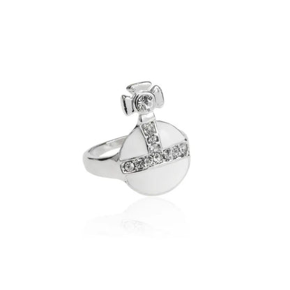 Crystal Orbit Dome Ring