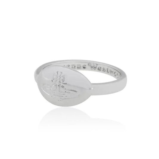 Orb Crest Signet Ring