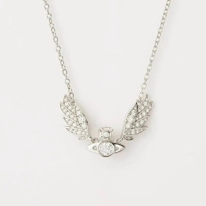 Wings Saturn Necklace