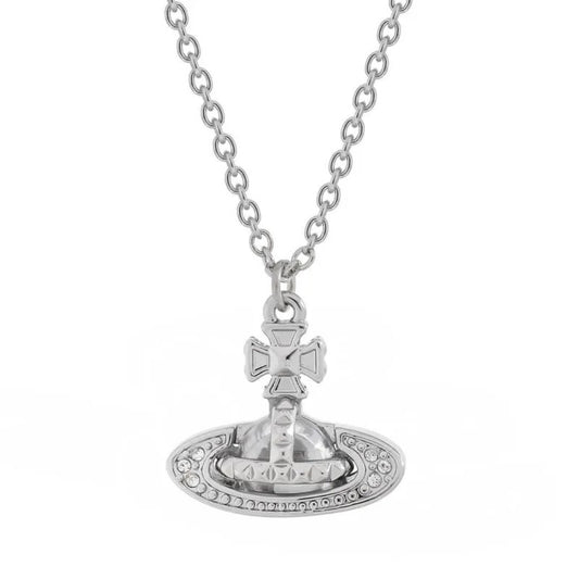 PINA Riveted Orb Necklace