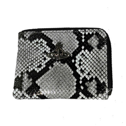 Snake Pattern Saturn Wallet