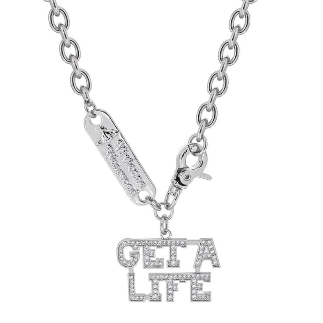GET A LIFE Alphabet Necklace