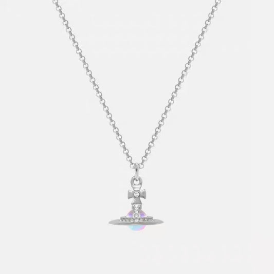 NEW 20MM 10MM 6MM Tiny Orb Pendant Necklace