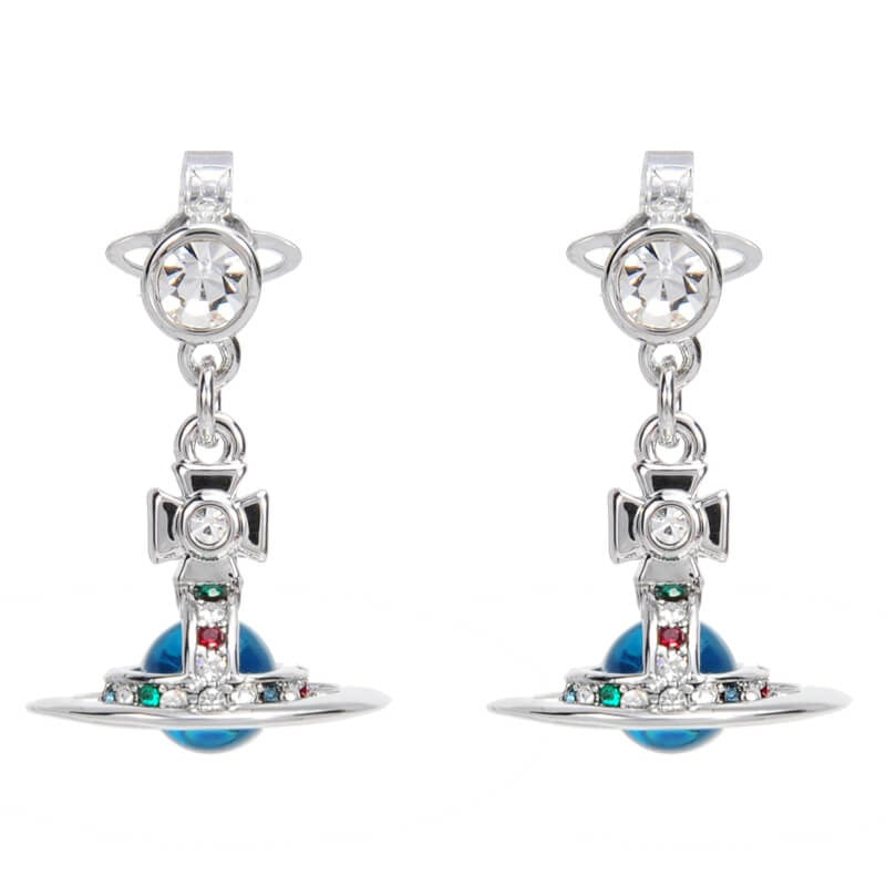 6MM ORB Classic Saturn Earrings (with box)