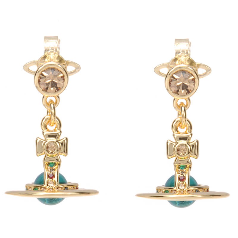 6MM ORB Classic Saturn Earrings (with box)