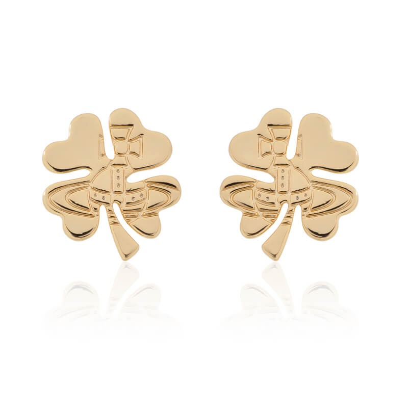 MOUNIA Four Leaf Clover Earrings (with box)