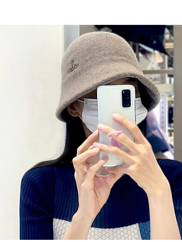  Wool Felt Dome Bucket Hat