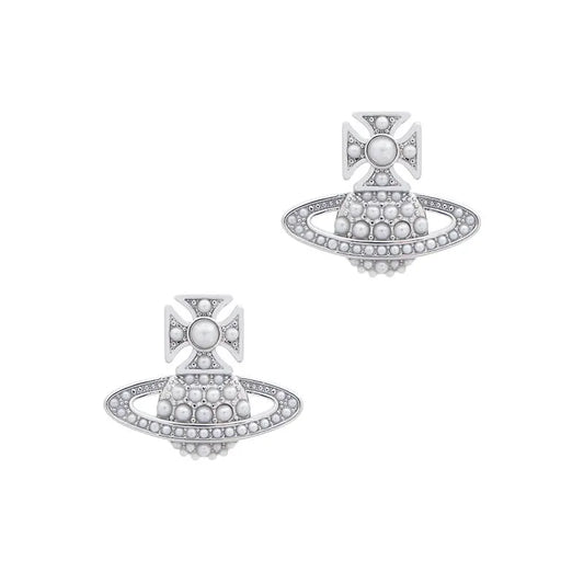 Mini Pearl Orb Stud Earrings