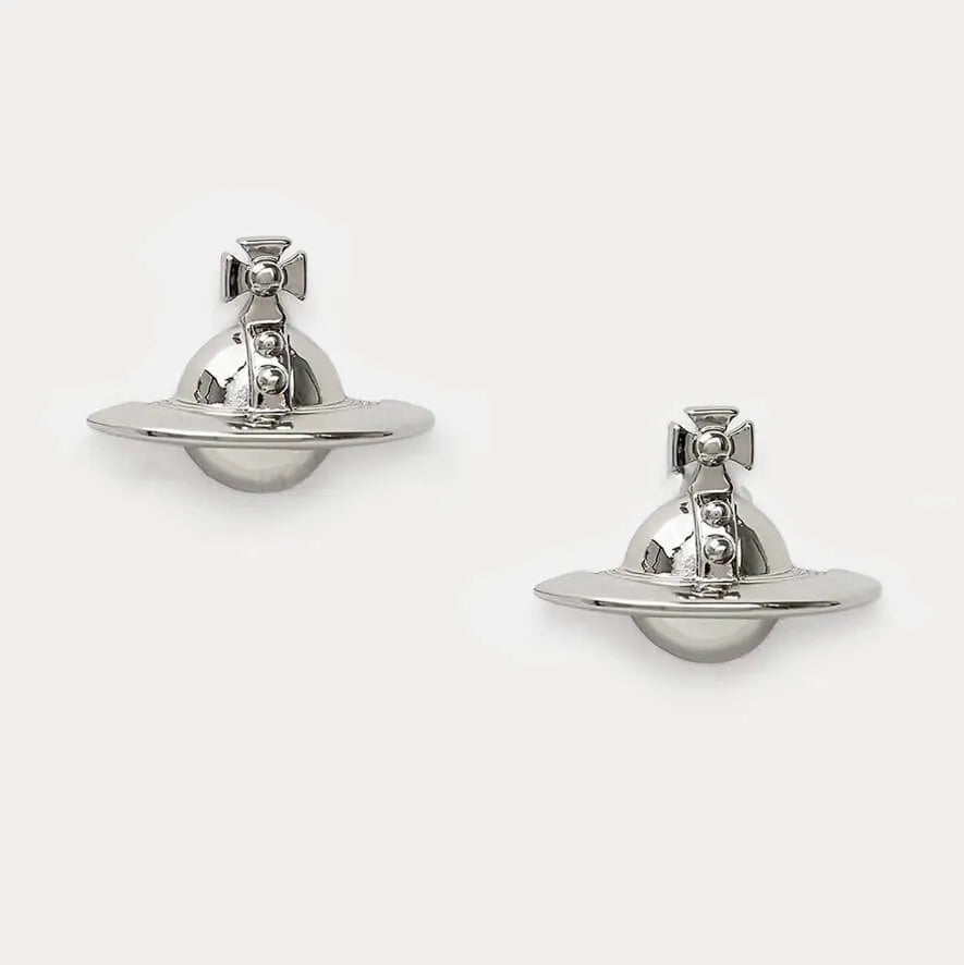 Polished Classic Orb Stud Earrings