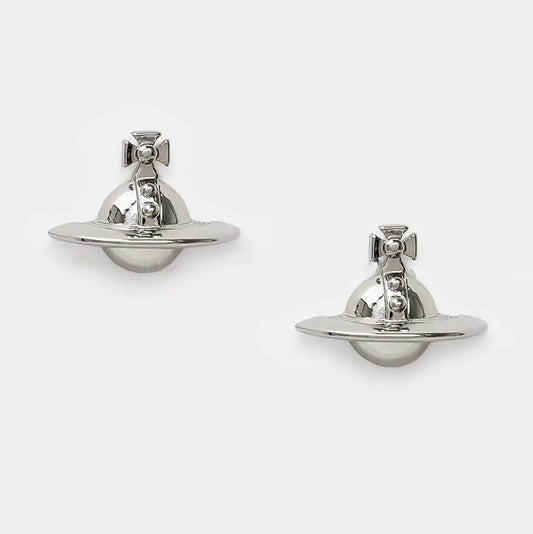 Polished Classic Orb Stud Earrings