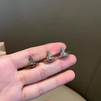 Polished Classic Orb Stud Earrings