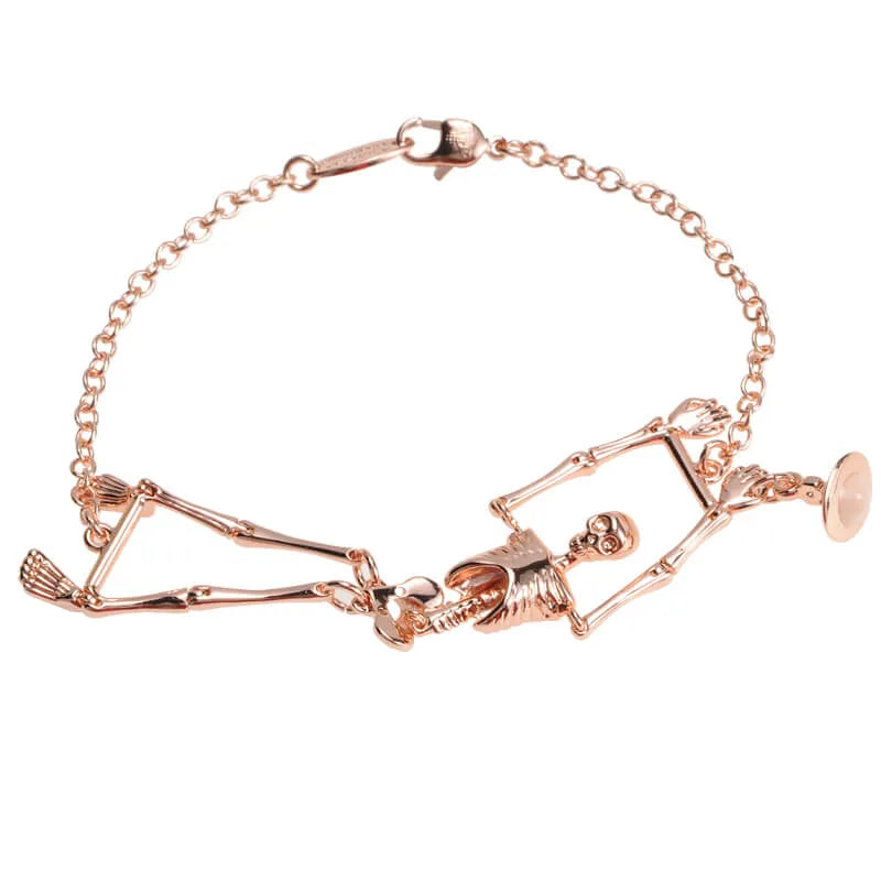 Full Skeleton Charm Bracelet