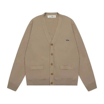 Classic Knit V-Neck Cardigan