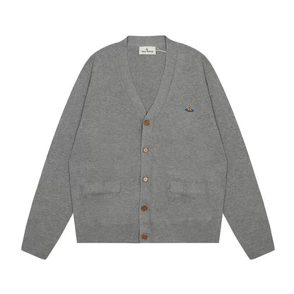 Classic Knit V-Neck Cardigan