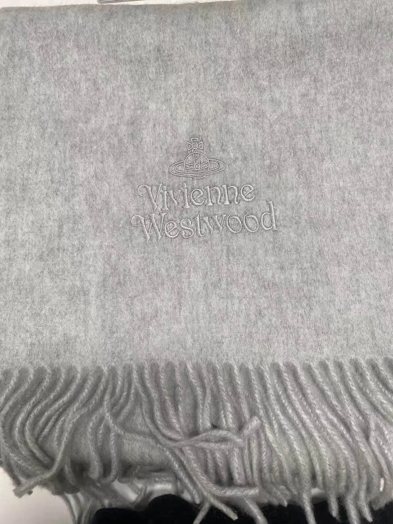 Mad Orb Wool Fringe Scarf