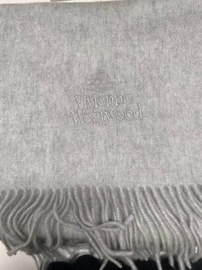 Mad Orb Wool Fringe Scarf