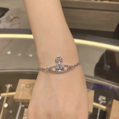 Signature Orb Emblem Chain Bracelet