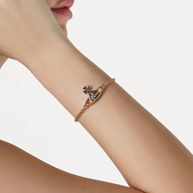 Signature Orb Emblem Chain Bracelet