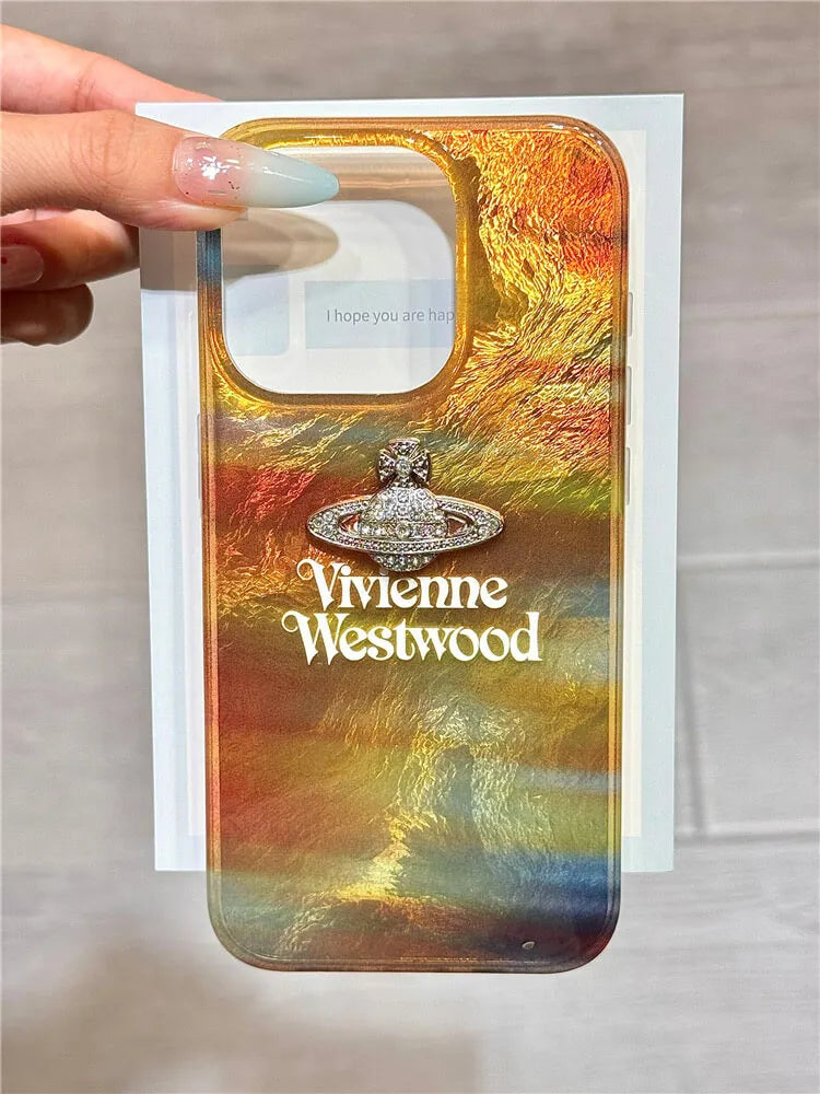 Sunset Gradient Saturn Phone Case