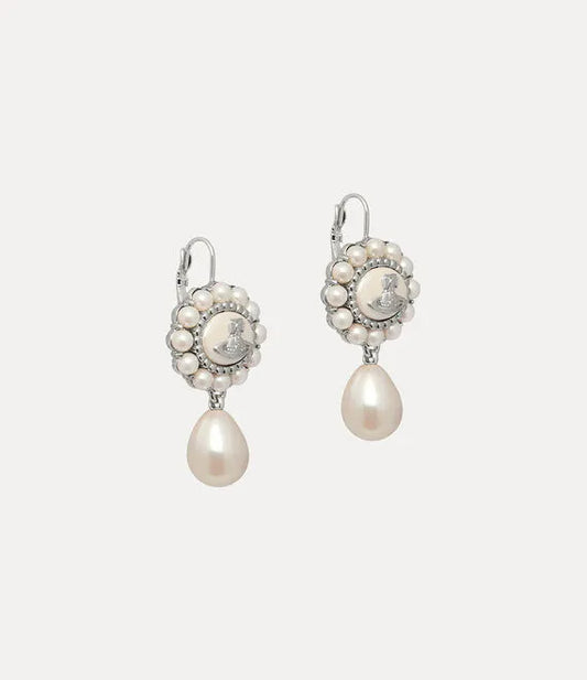 Orb Cluster Drop Earrings