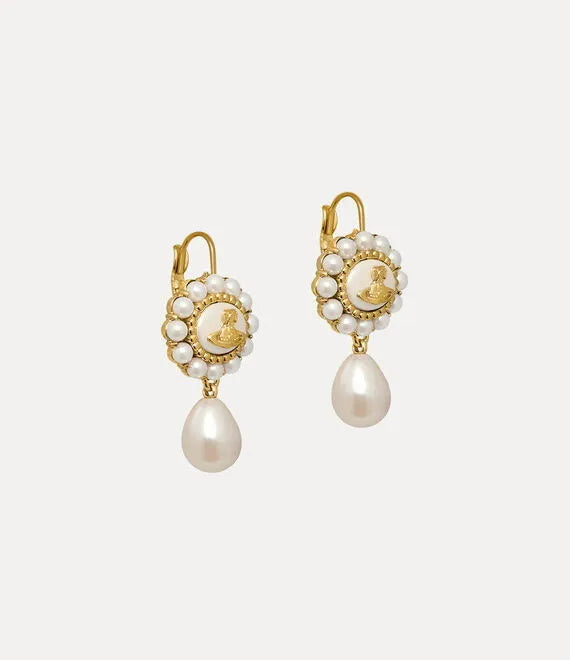 Orb Cluster Drop Earrings