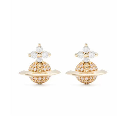 Pavé Orb Stud Earrings
