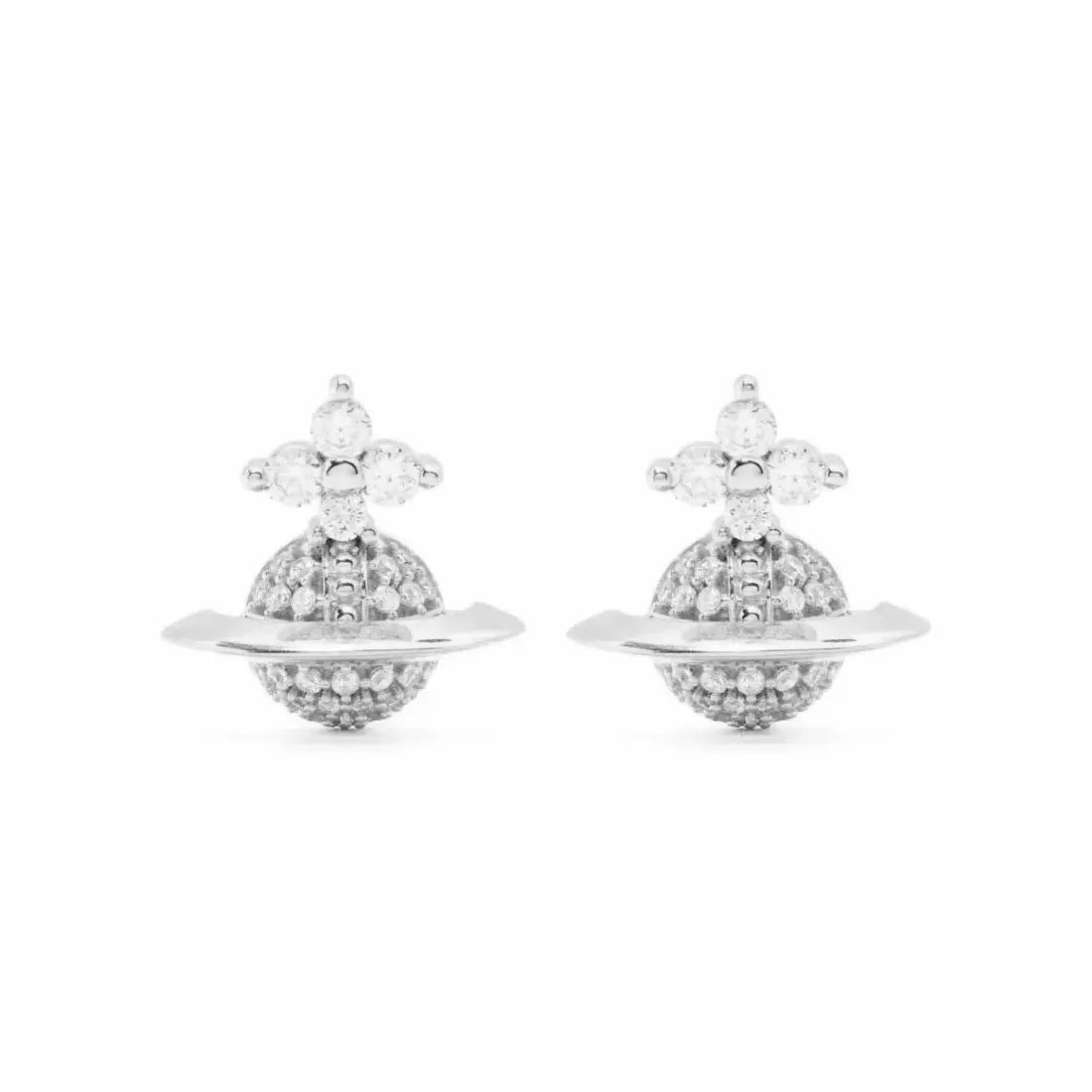 Pavé Orb Stud Earrings