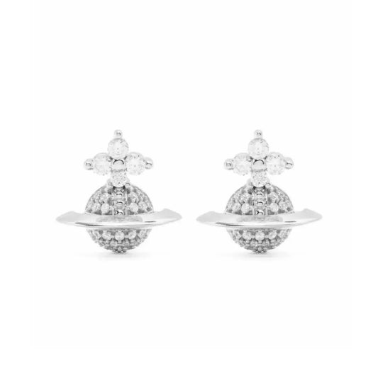 Pavé Orb Stud Earrings