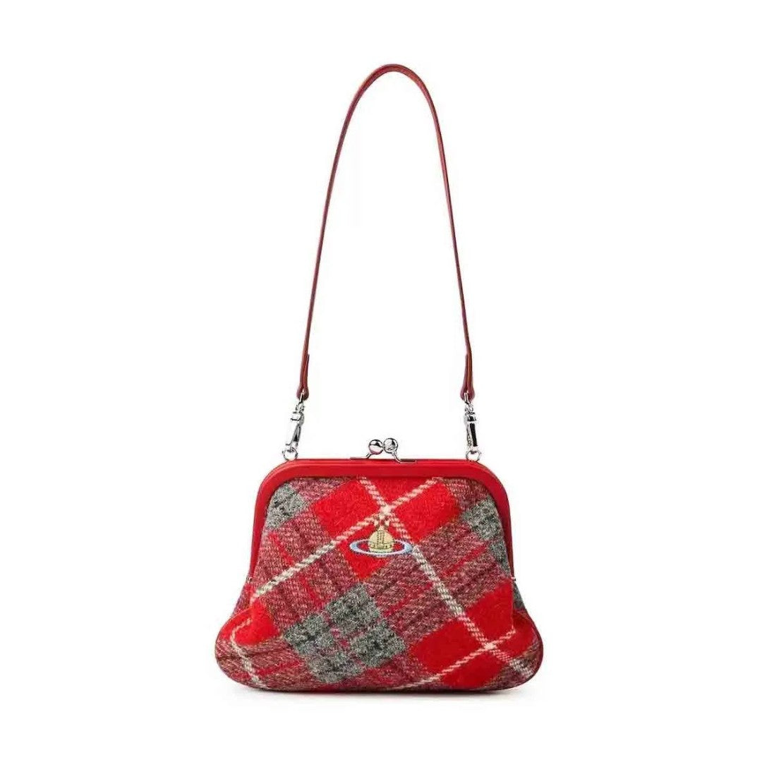 Plaid Saturn Bag in Five Styles
