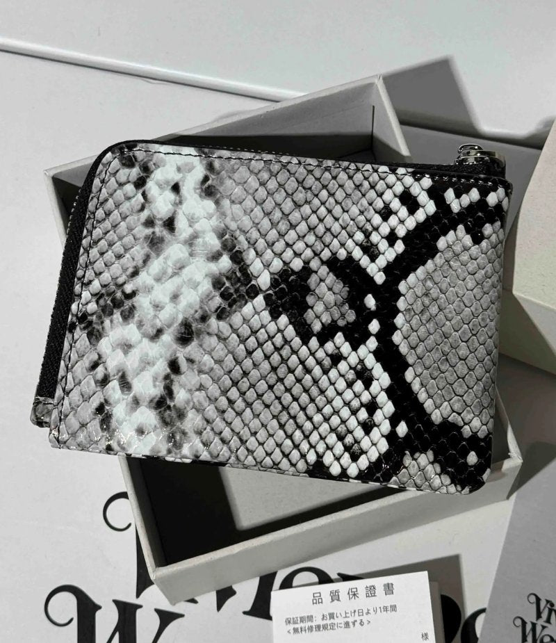 Snake Pattern Saturn Wallet