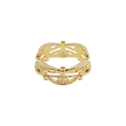 Orb Skeleton Band Ring
