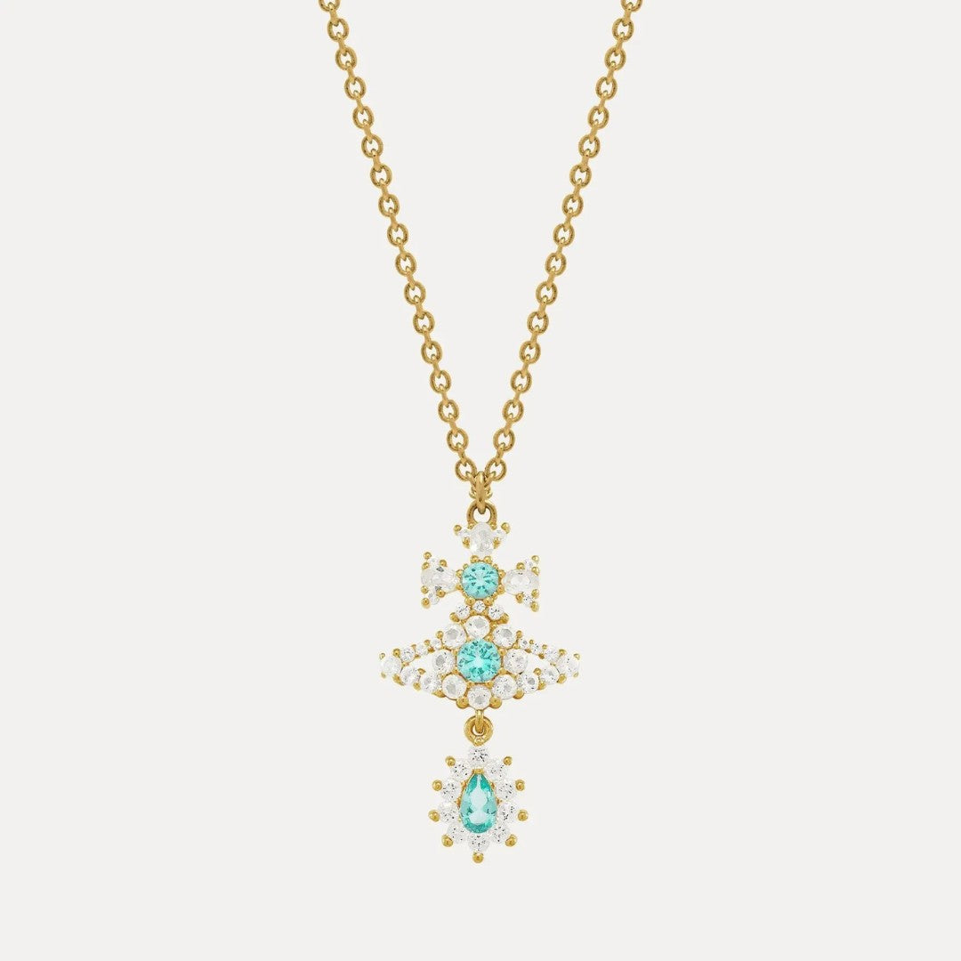 MASHA Saturn Pendant Necklace